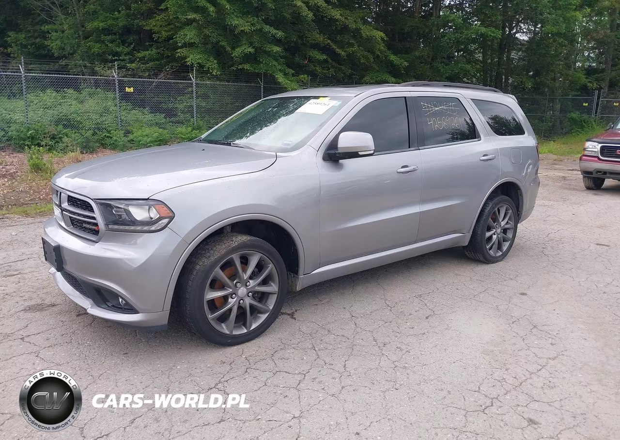 2017 Dodge Durango Gt Awd VIN:1C4RDJDG8HC696982 - 2