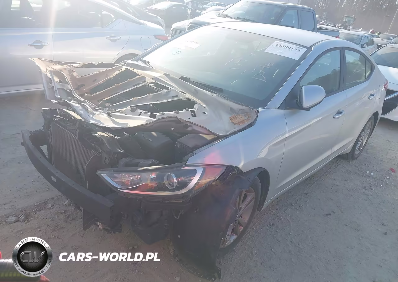 2017 Hyundai Elantra Se VIN:KMHD84LF1HU227876 - 2