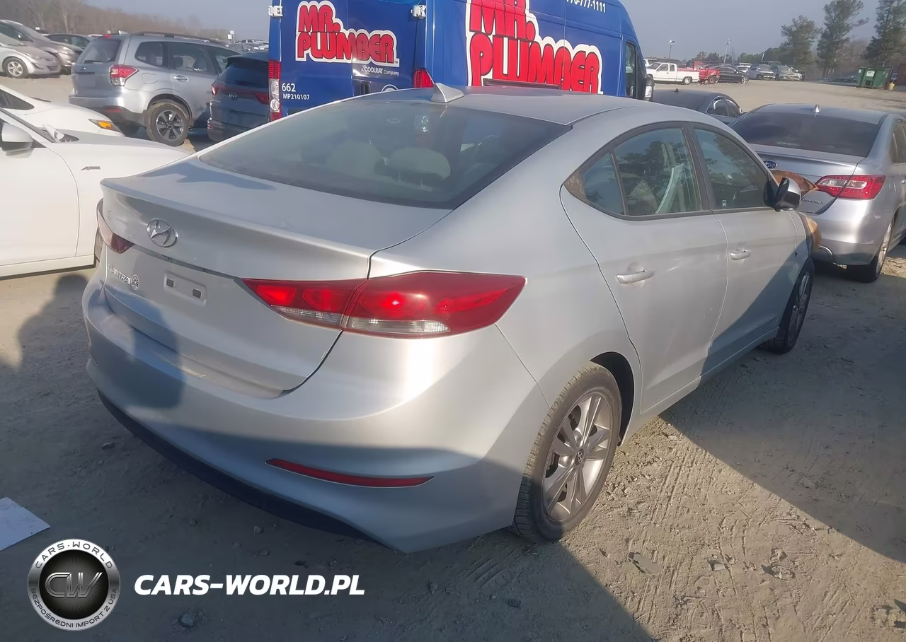 2017 Hyundai Elantra Se VIN:KMHD84LF1HU227876 - 4