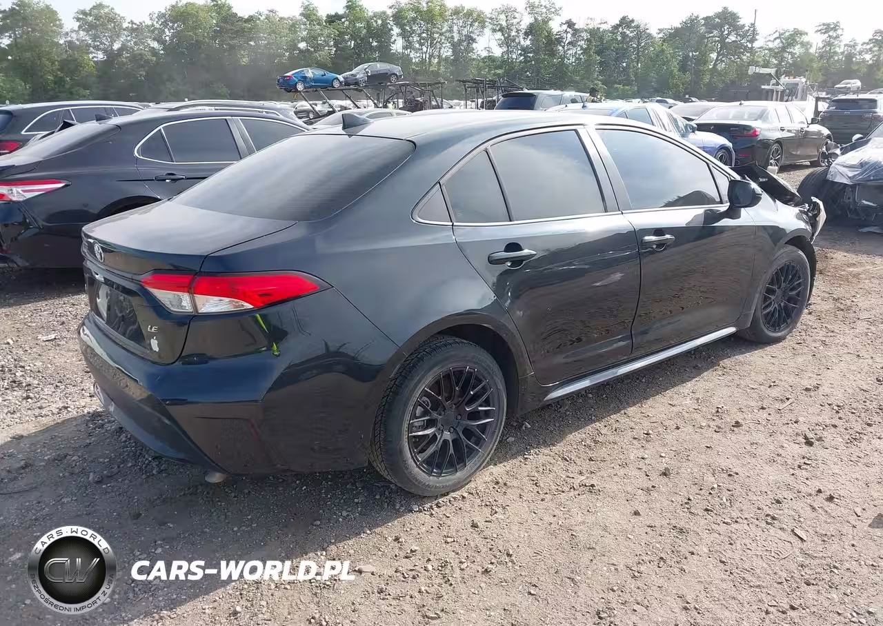 2022 Toyota Corolla Le VIN:JTDEPMAE2NJ214704 - 4