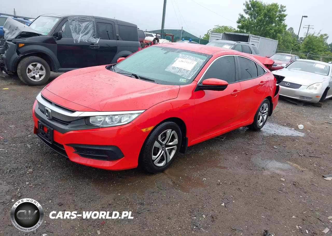 2016 Honda Civic Lx VIN:2HGFC2F54GH569232 - 2