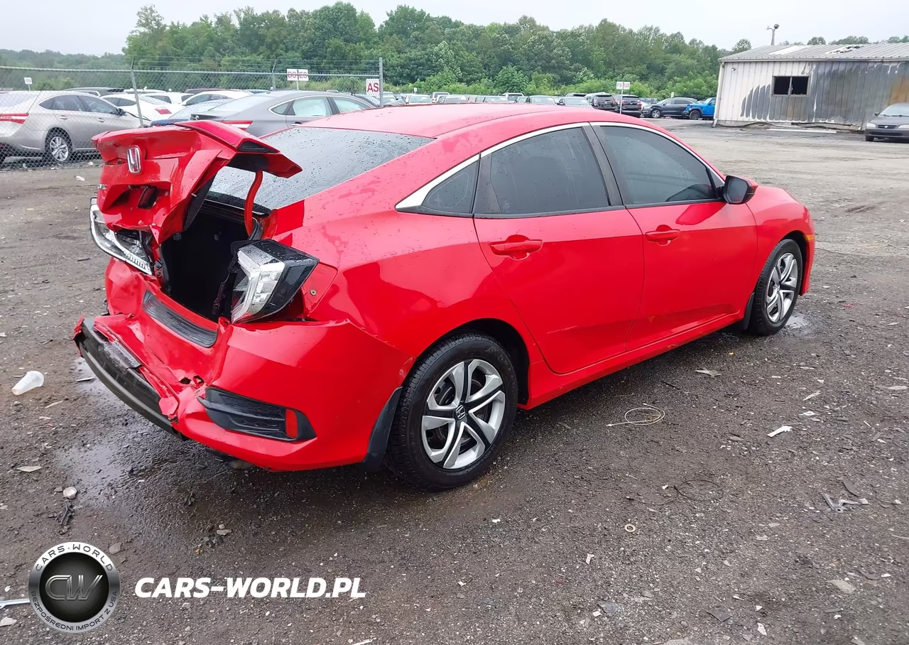 2016 Honda Civic Lx VIN:2HGFC2F54GH569232 - 4