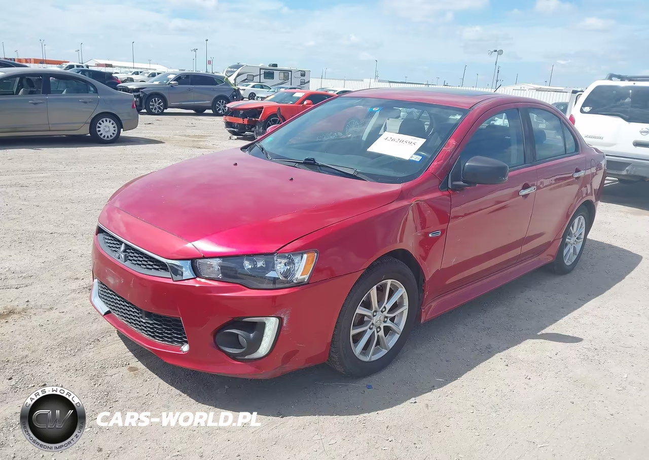 2016 Mitsubishi Lancer Es VIN:JA32U2FU8GU010442 - 2