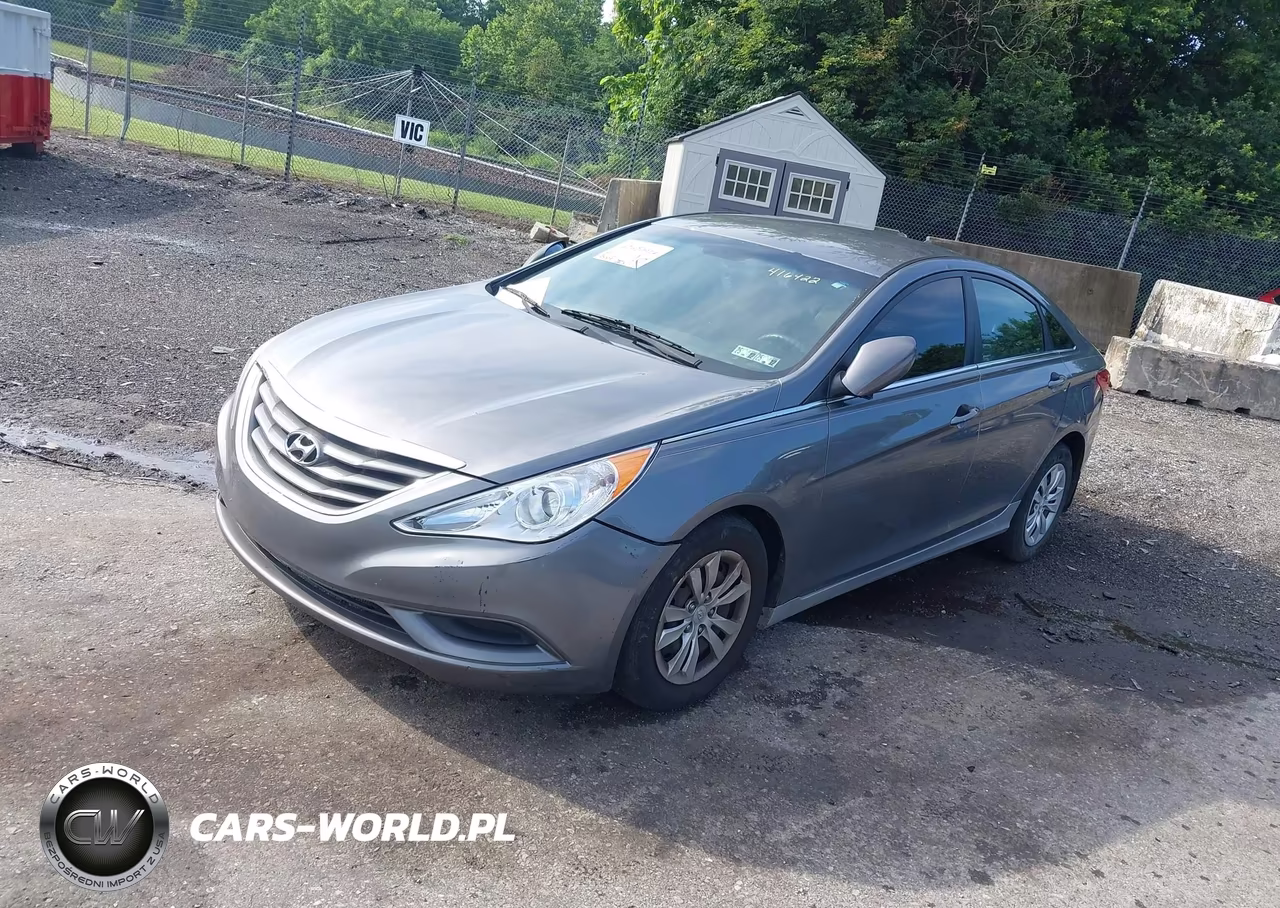 2012 Hyundai Sonata Gls VIN:5NPEB4AC1CH416422 - 2