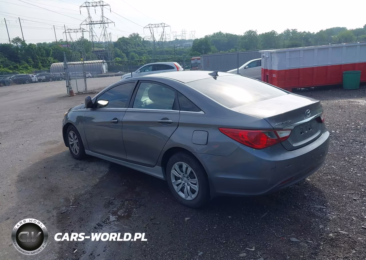2012 Hyundai Sonata Gls VIN:5NPEB4AC1CH416422 - 3