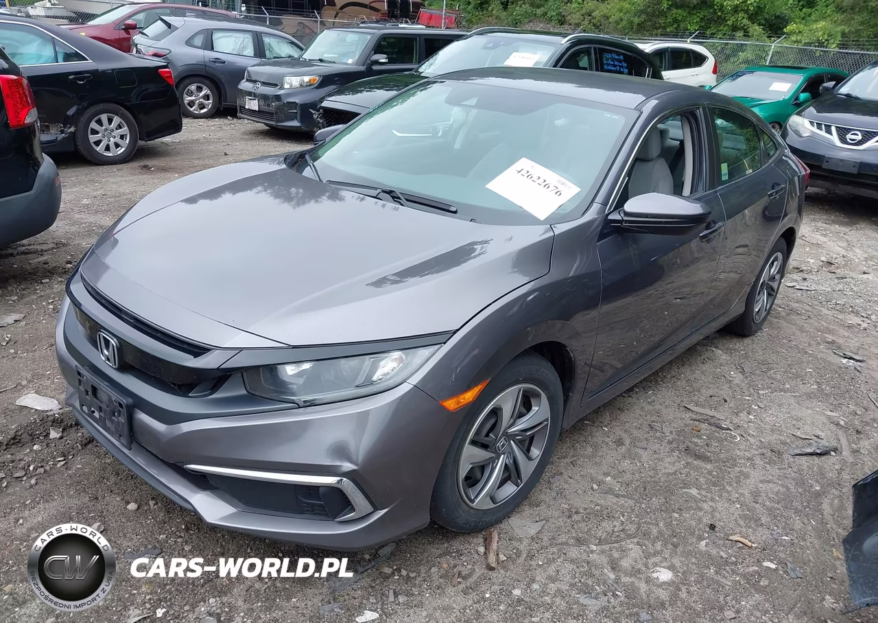2019 Honda Civic Lx VIN:2HGFC2F67KH522715 - 2
