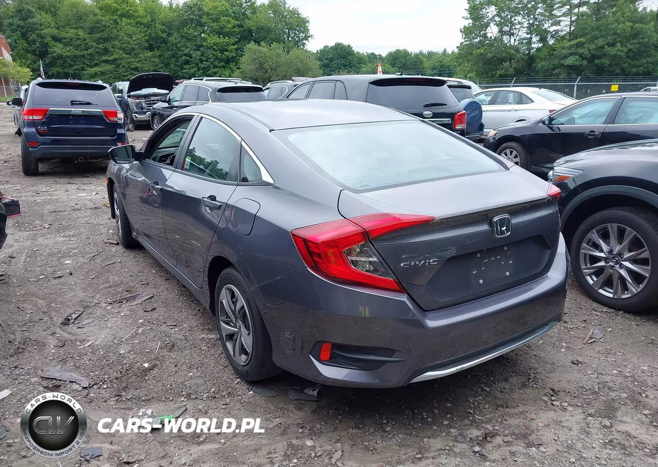 2019 Honda Civic Lx VIN:2HGFC2F67KH522715 - 3