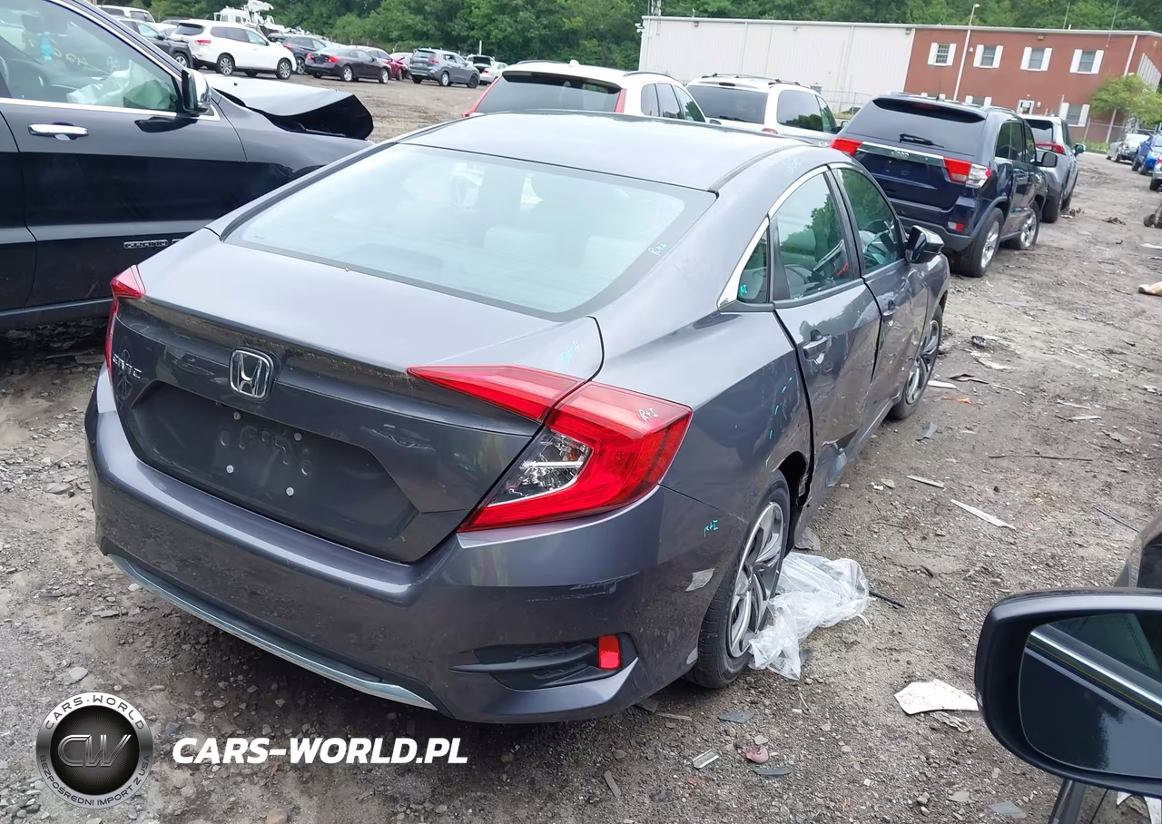 2019 Honda Civic Lx VIN:2HGFC2F67KH522715 - 4