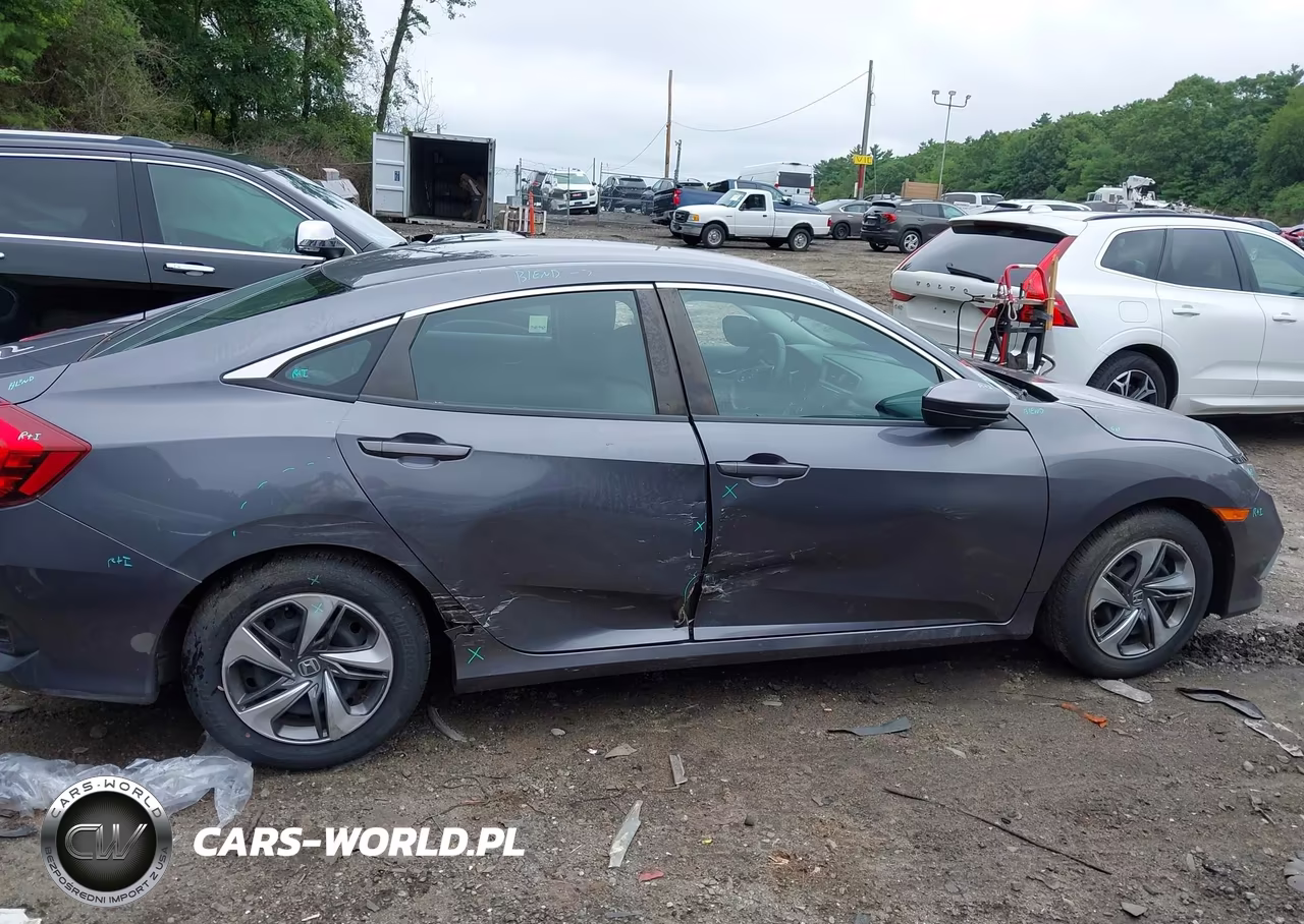 2019 Honda Civic Lx VIN:2HGFC2F67KH522715 - 6