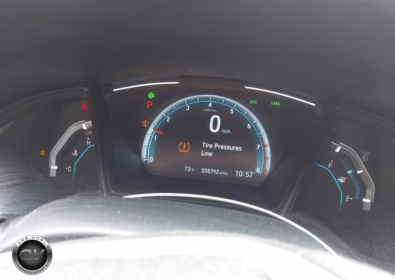 2019 Honda Civic Lx VIN:2HGFC2F67KH522715 - 7