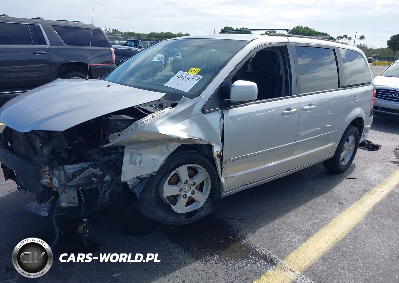 2012 Dodge Grand Caravan Sxt VIN:2C4RDGCG1CR340927 - 2