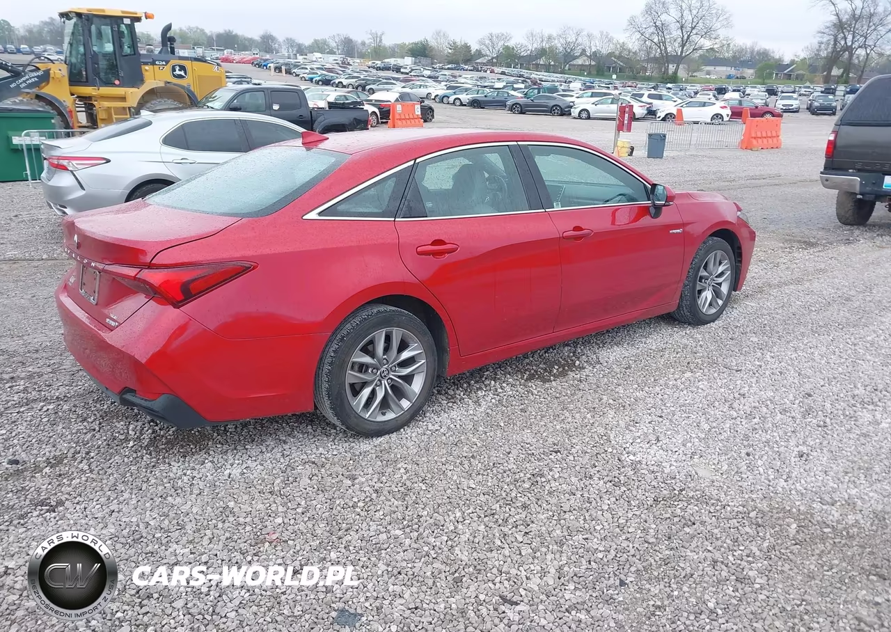 2021 Toyota Avalon Xle Hybrid VIN:4T1AA1AB5MU010640 - 4
