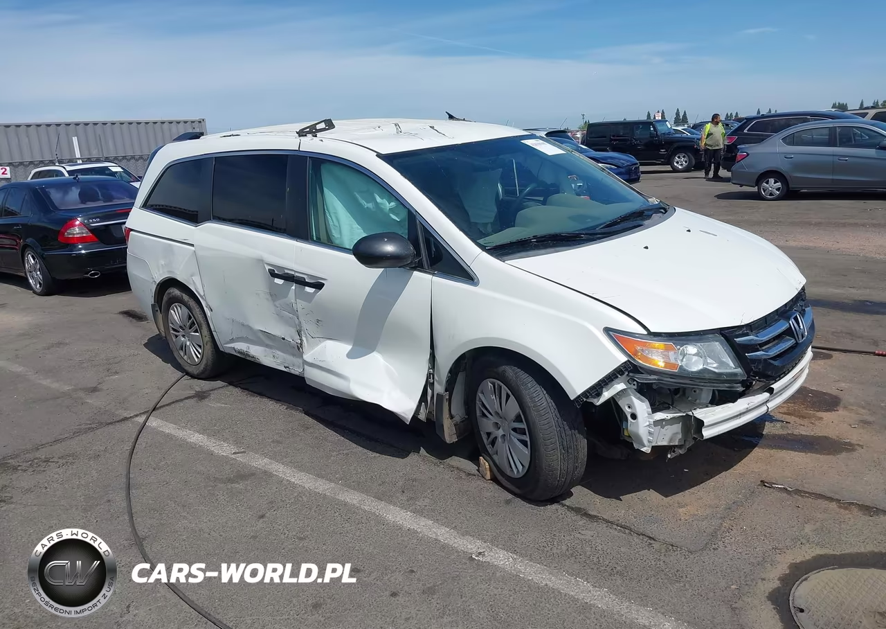2014 Honda Odyssey Lx VIN:5FNRL5H24EB041161 - 1