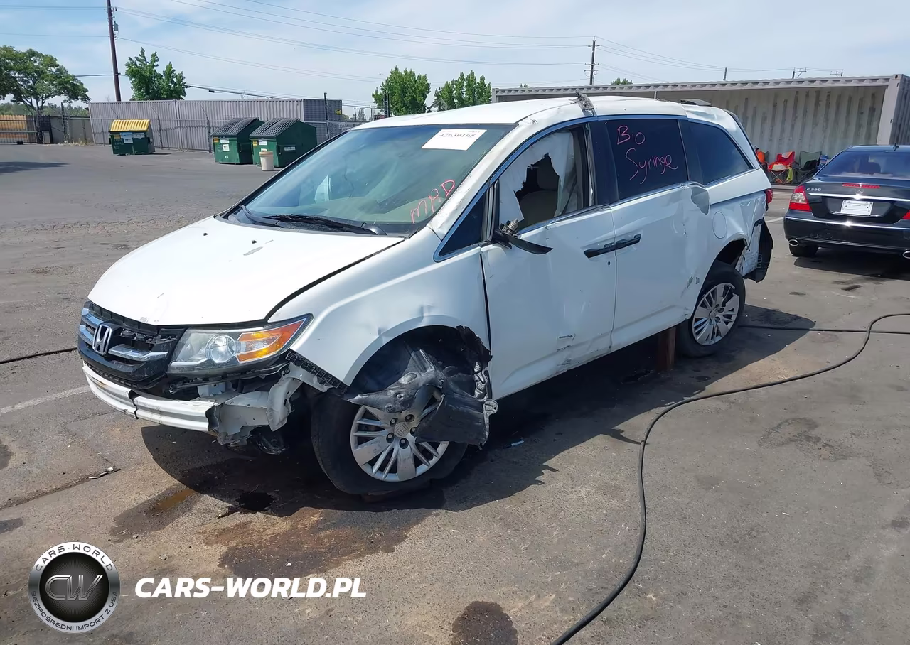 2014 Honda Odyssey Lx VIN:5FNRL5H24EB041161 - 2