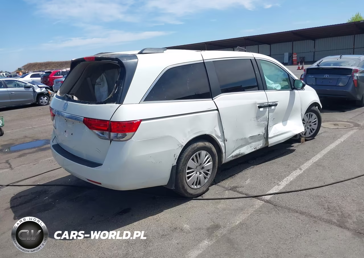 2014 Honda Odyssey Lx VIN:5FNRL5H24EB041161 - 4