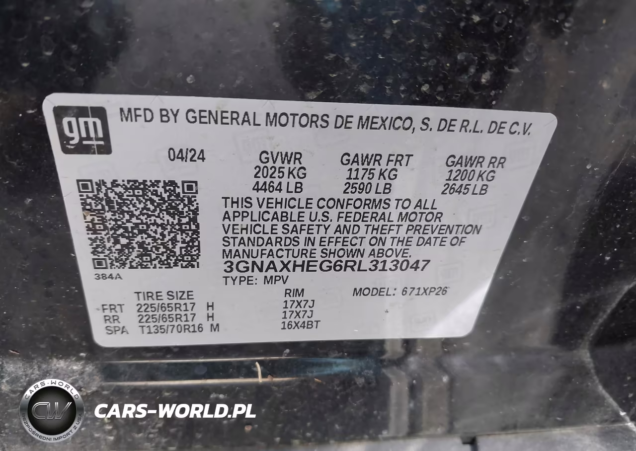 2024 Chevrolet Equinox Fwd Ls VIN:3GNAXHEG6RL313047 - 9