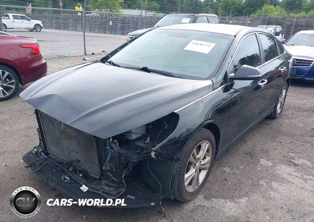 2018 Hyundai Sonata Sel VIN:5NPE34AF8JH645782 - 2