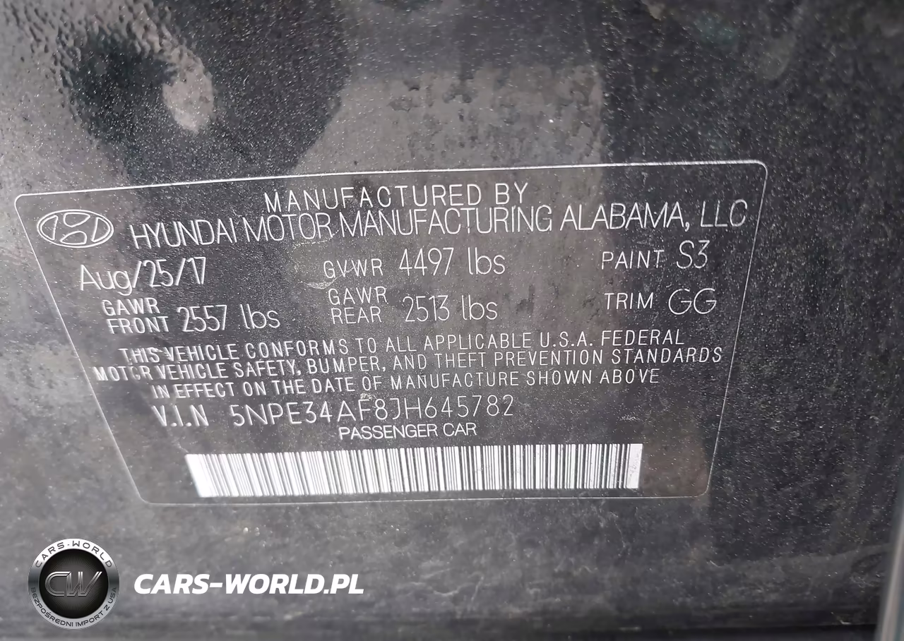2018 Hyundai Sonata Sel VIN:5NPE34AF8JH645782 - 9