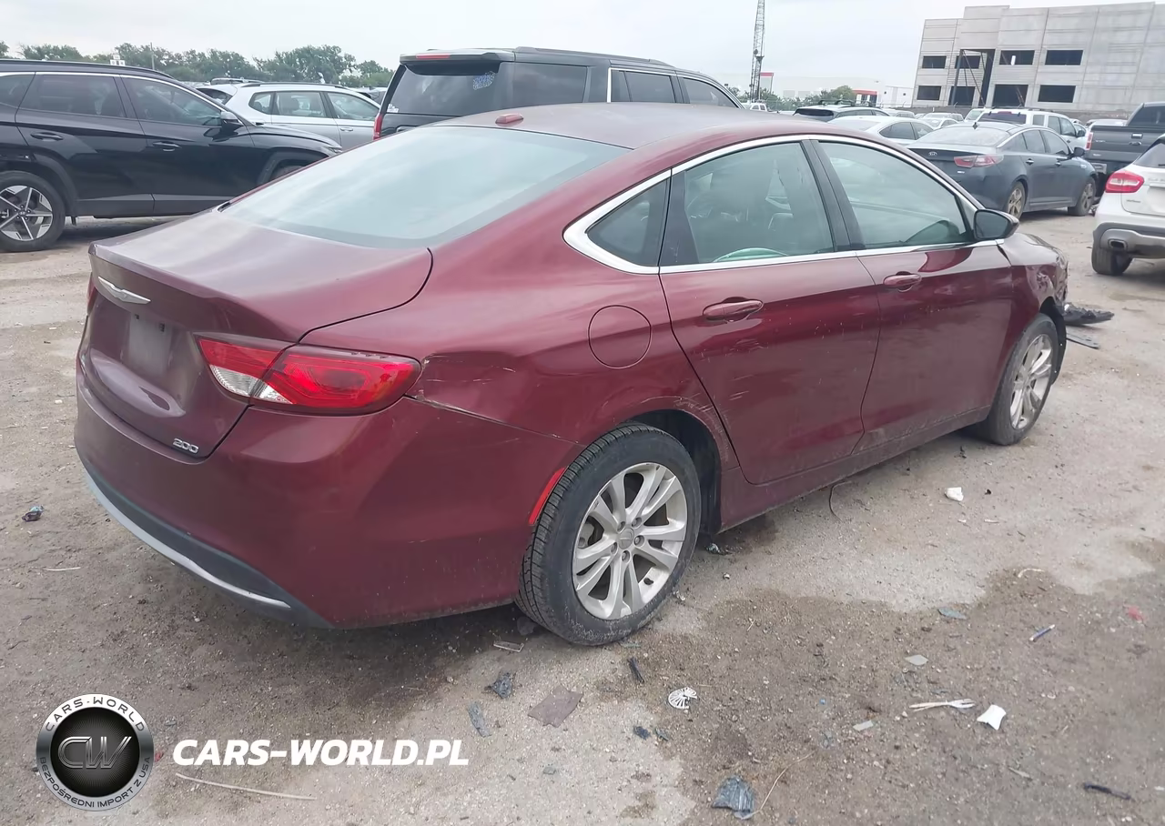 2015 Chrysler 200 Limited VIN:1C3CCCAB4FN607041 - 4