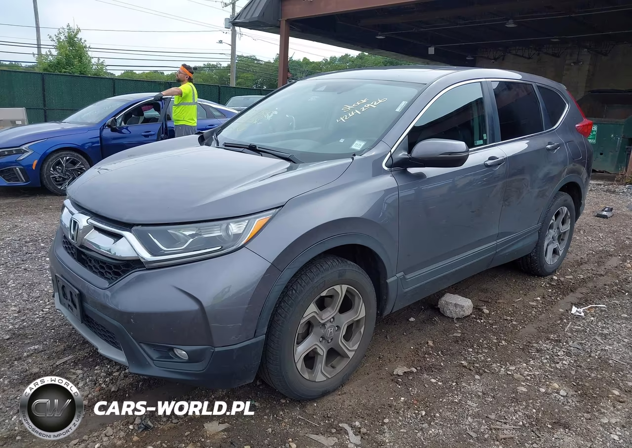2018 Honda Cr-V Ex-L-Ex-L Navi VIN:2HKRW2H83JH672702 - 2