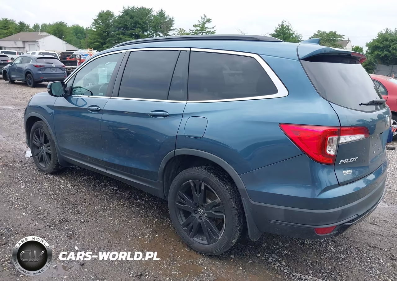 2021 Honda Pilot Awd Special Edition VIN:5FNYF6H20MB014319 - 3
