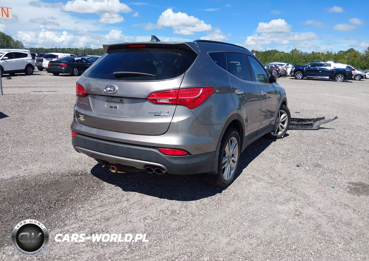 2016 Hyundai Santa Fe Sport 2.0L Turbo VIN:5XYZWDLAXGG314390 - 4