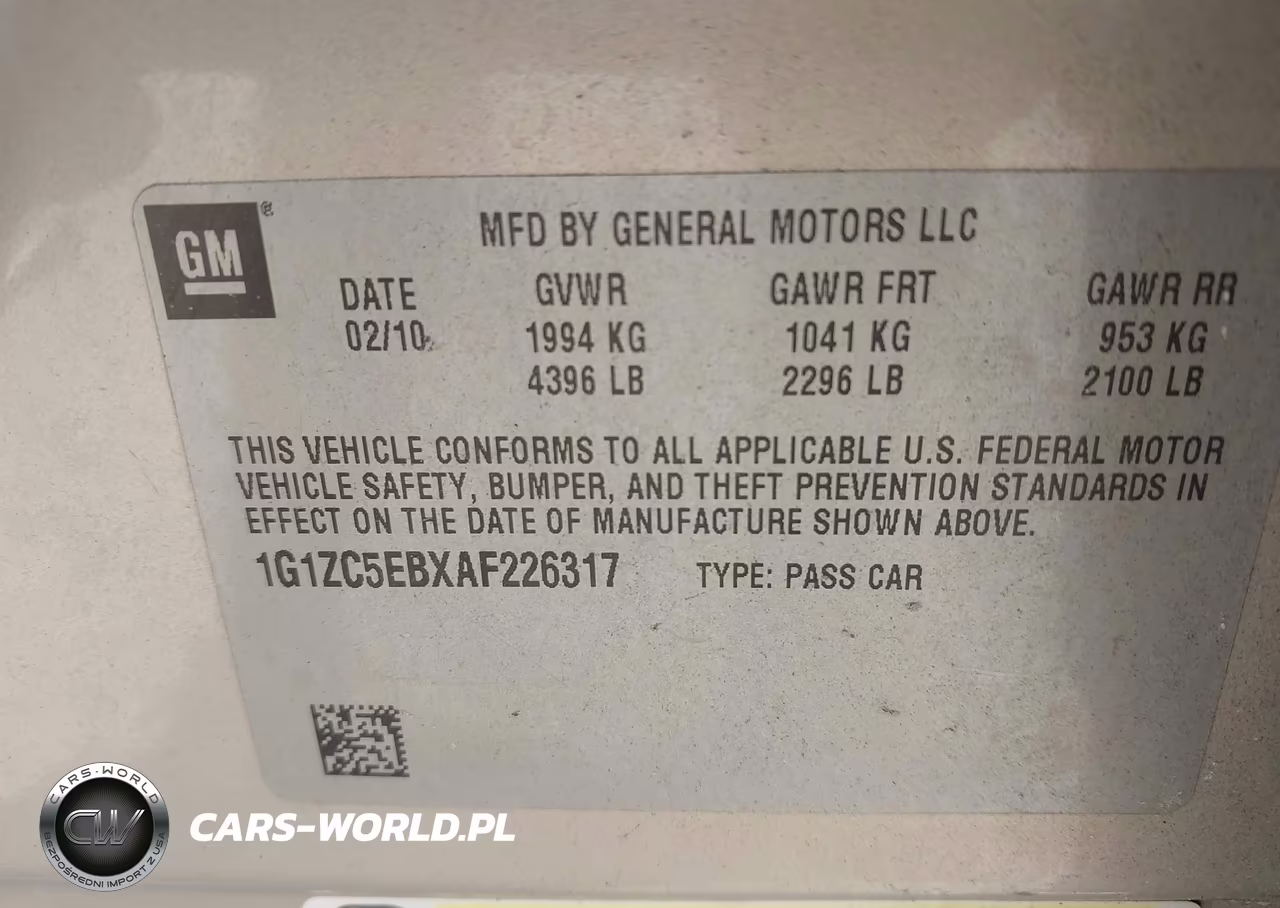 2010 Chevrolet Malibu Lt VIN:1G1ZC5EBXAF226317 - 9