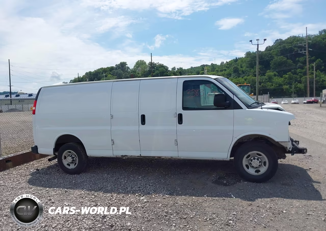 2020 Chevrolet Express Cargo Rwd 3500 Extended Wheelbase Wt VIN:1GCZGHFG7L1161787 - 14