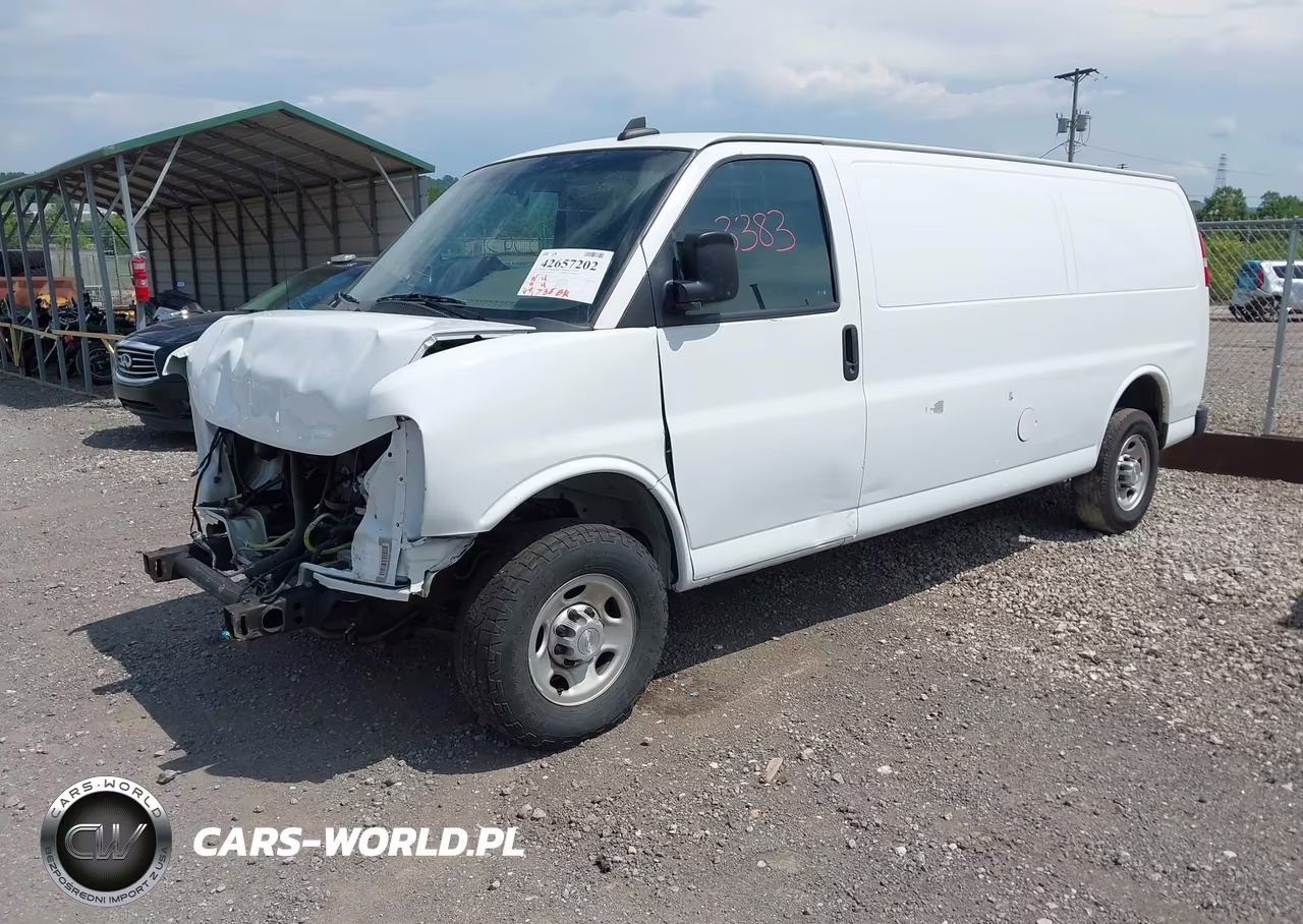 2020 Chevrolet Express Cargo Rwd 3500 Extended Wheelbase Wt VIN:1GCZGHFG7L1161787 - 2