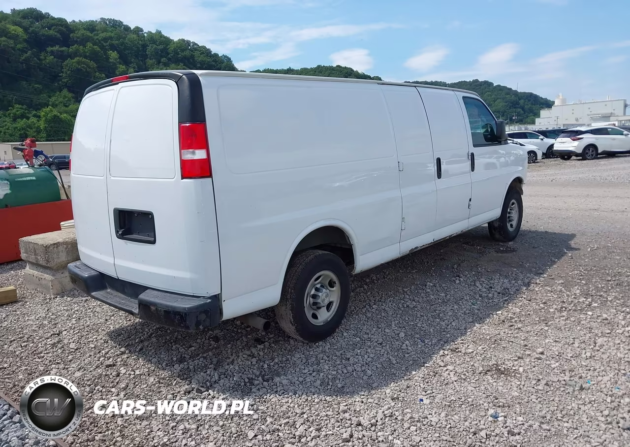 2020 Chevrolet Express Cargo Rwd 3500 Extended Wheelbase Wt VIN:1GCZGHFG7L1161787 - 4