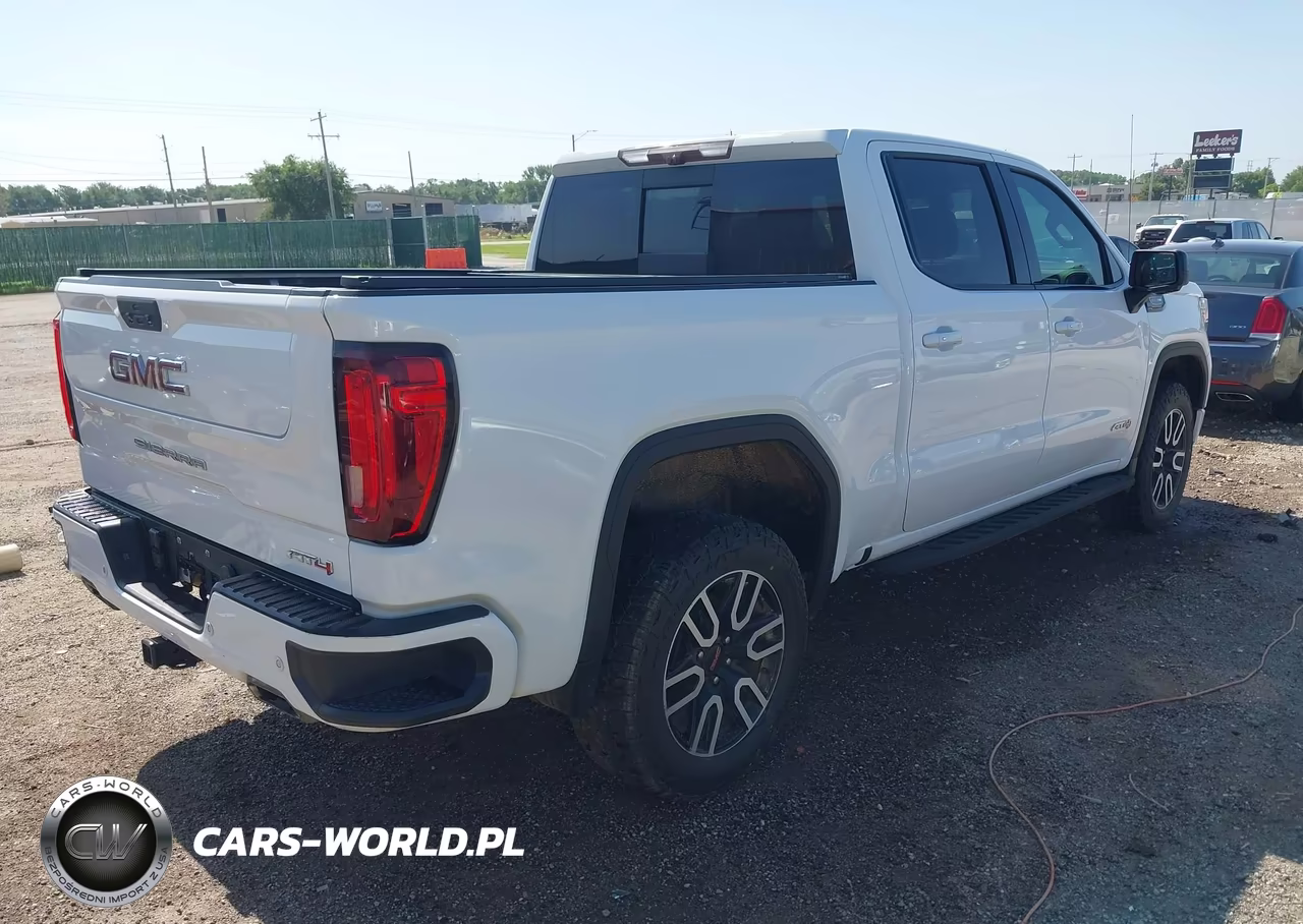 2021 GMC Sierra 1500 4Wd Short Box At4 VIN:3GTP9EEL7MG161614 - 4