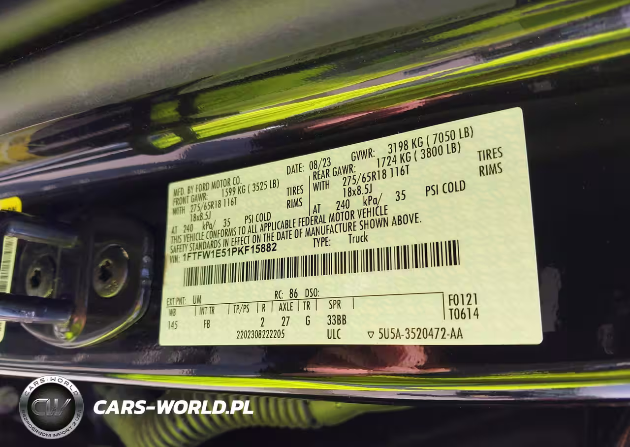 2023 Ford F-150 Xlt VIN:1FTFW1E51PKF15882 - 9