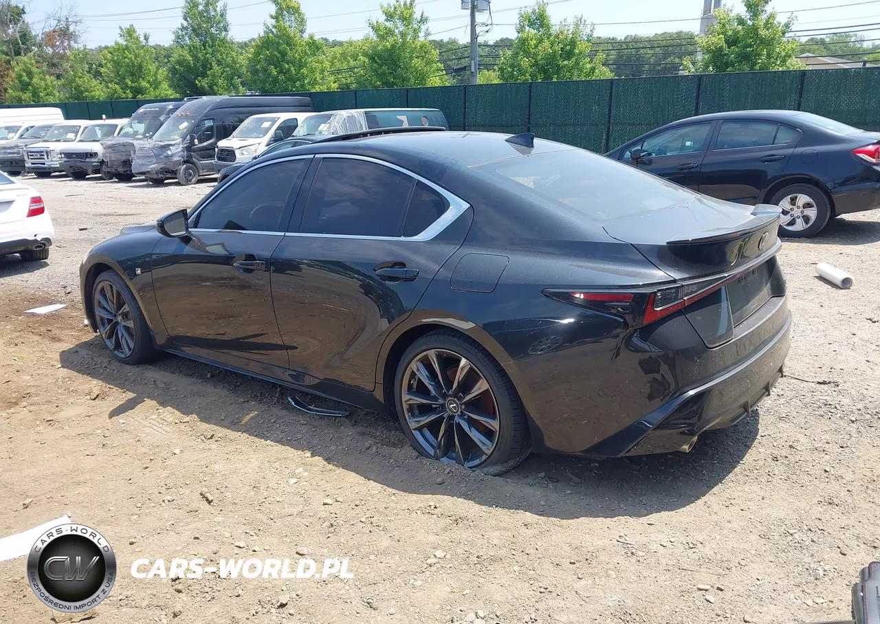 2022 Lexus Is 350 F Sport VIN:JTHGZ1E21N5026376 - 3