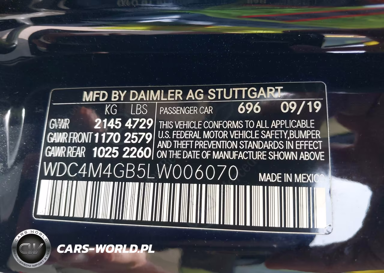 2020 Mercedes-Benz Glb 250 VIN:WDC4M4GB5LW006070 - 9