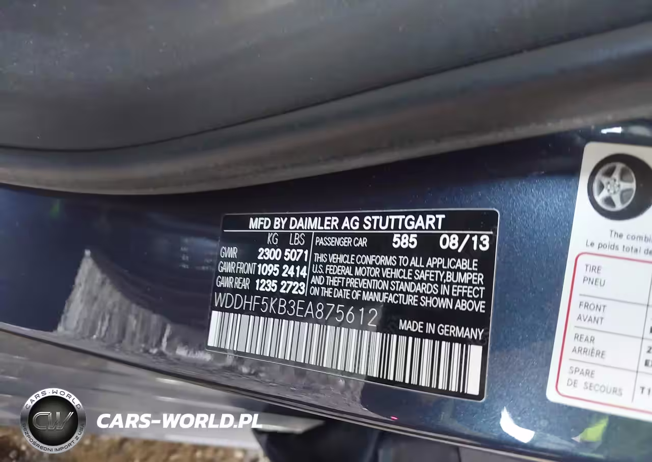 2014 Mercedes-Benz E 350 VIN:WDDHF5KB3EA875612 - 9