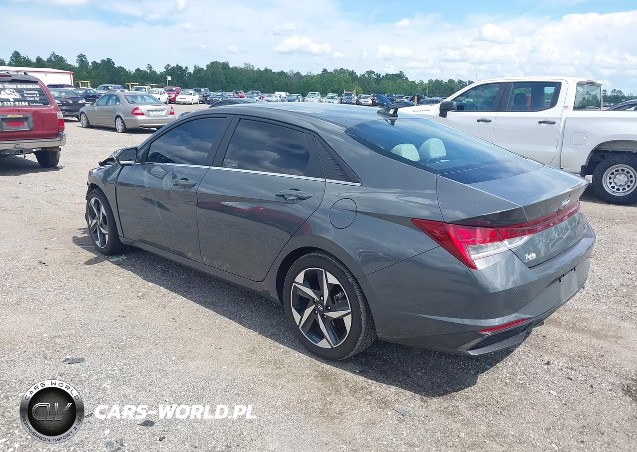 2023 Hyundai Elantra Hybrid Limited VIN:KMHLN4AJ4PU081936 - 3