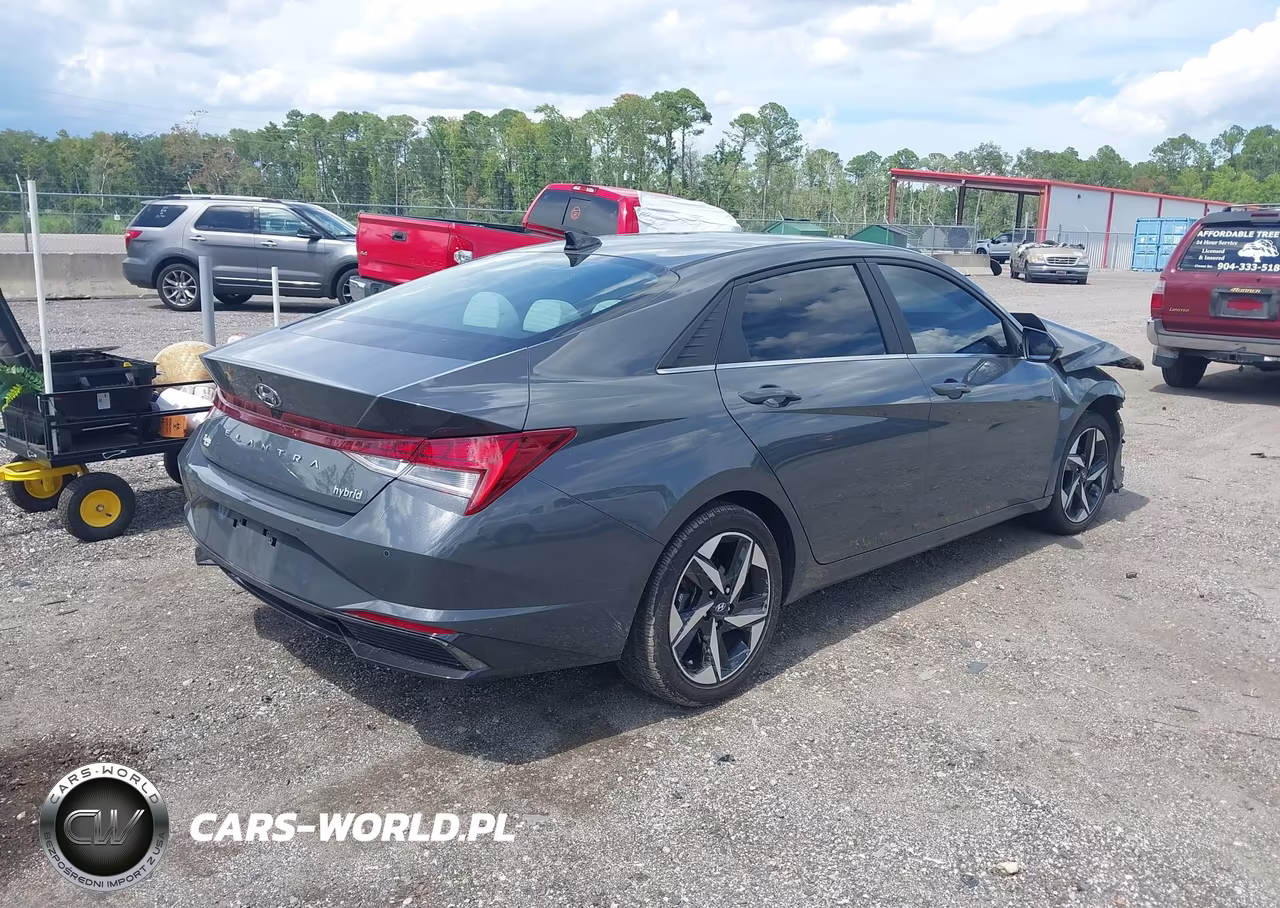 2023 Hyundai Elantra Hybrid Limited VIN:KMHLN4AJ4PU081936 - 4