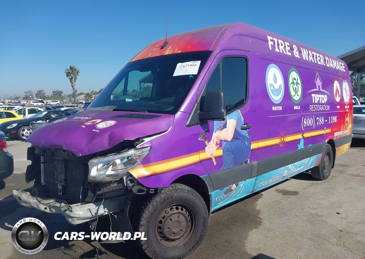 2022 Mercedes-Benz Sprinter 2500 High Roof V6 VIN:W1Y4EDHYXNT086200 - 2