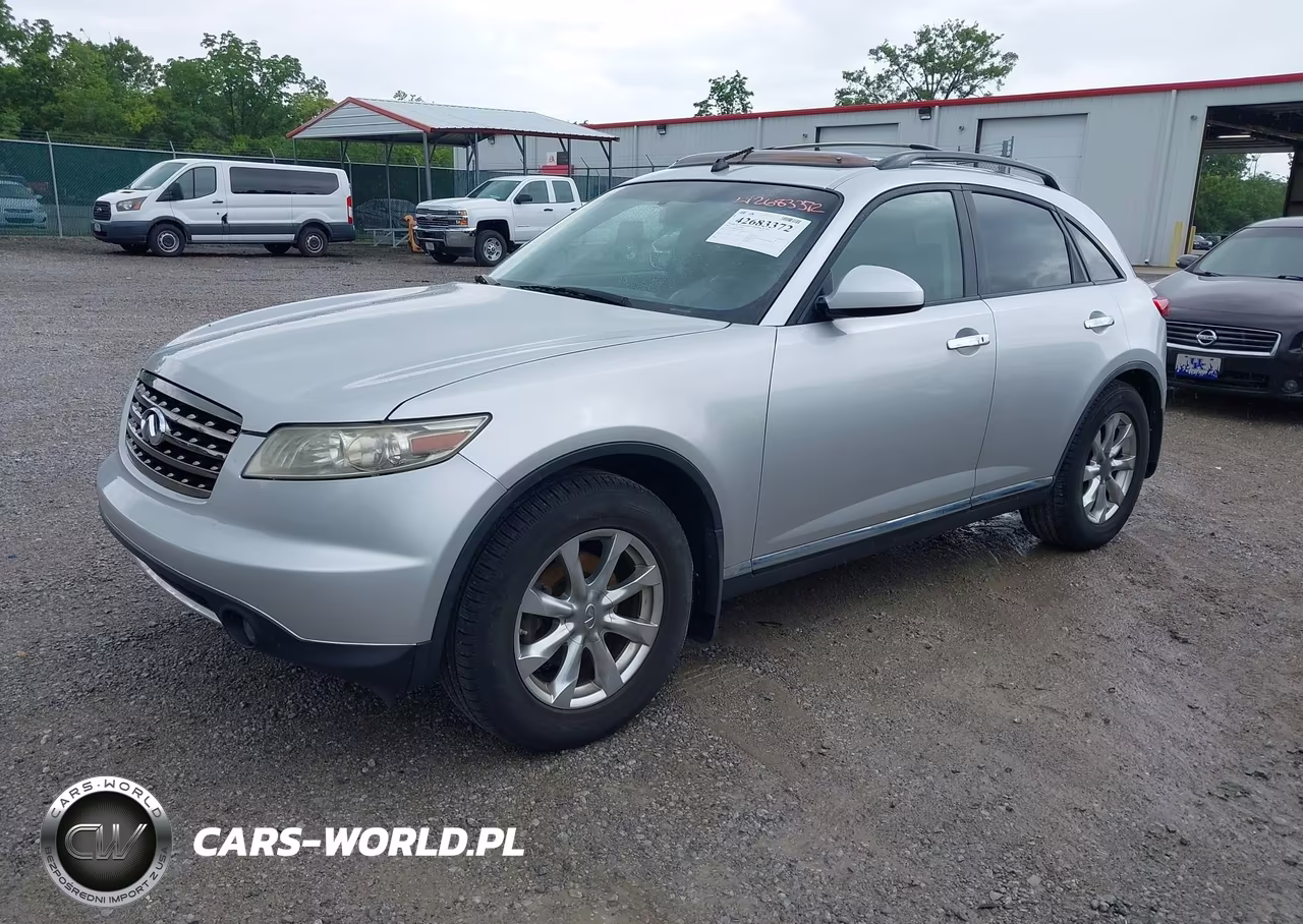 2007 Infiniti Fx35 VIN:JNRAS08W87X200455 - 2