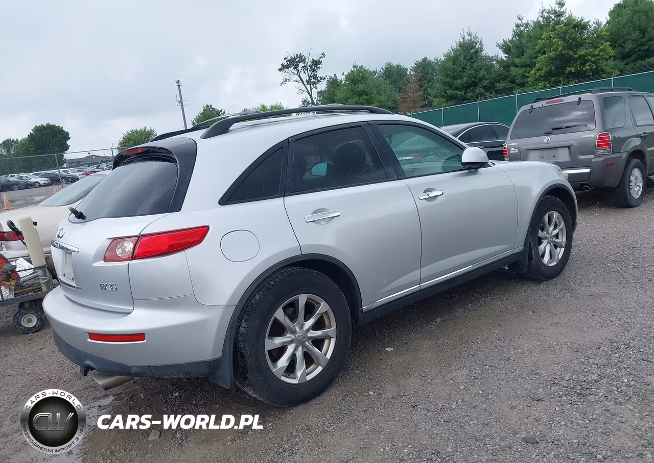 2007 Infiniti Fx35 VIN:JNRAS08W87X200455 - 4
