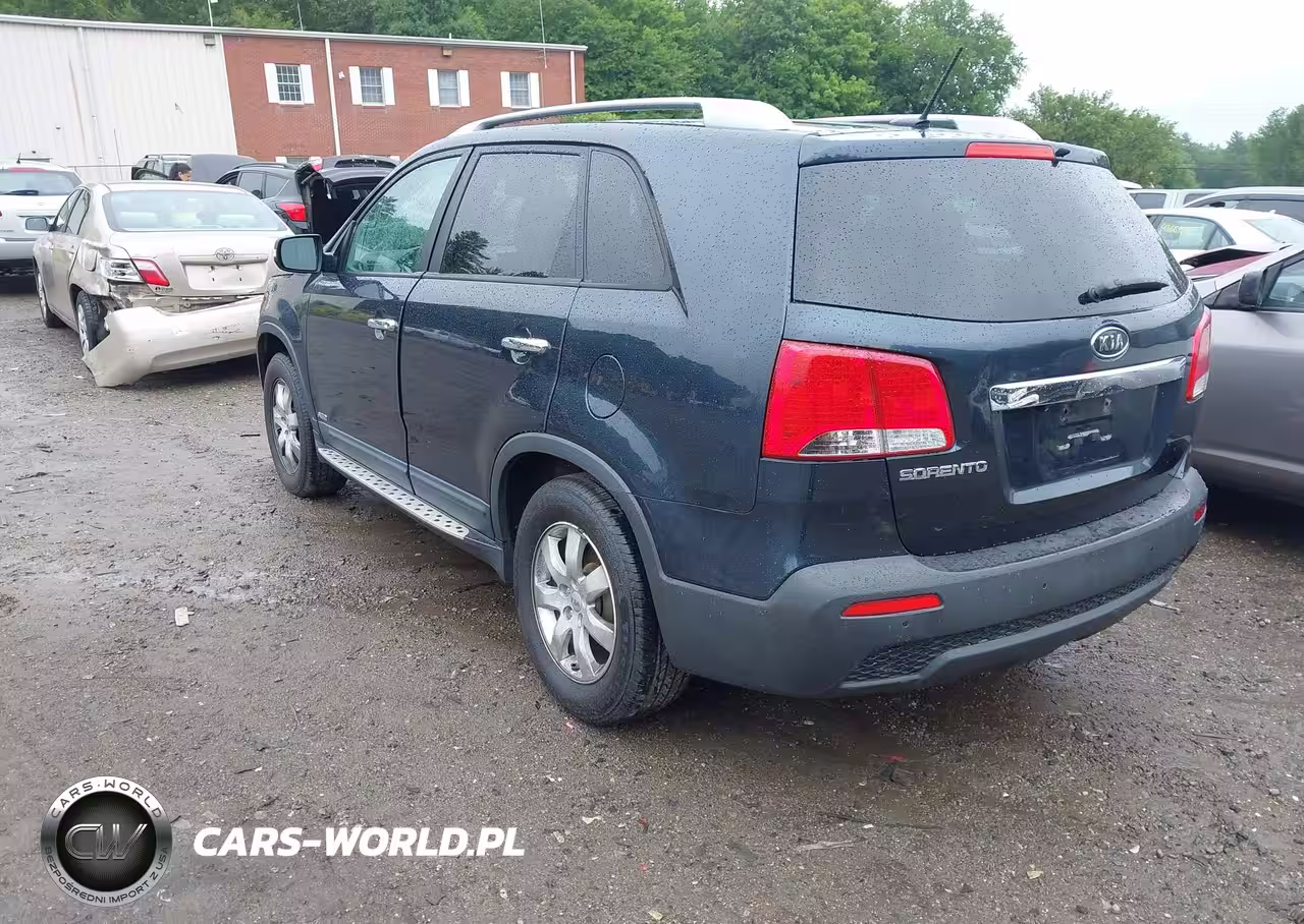 2012 Kia Sorento Lx VIN:5XYKTCA60CG296320 - 3