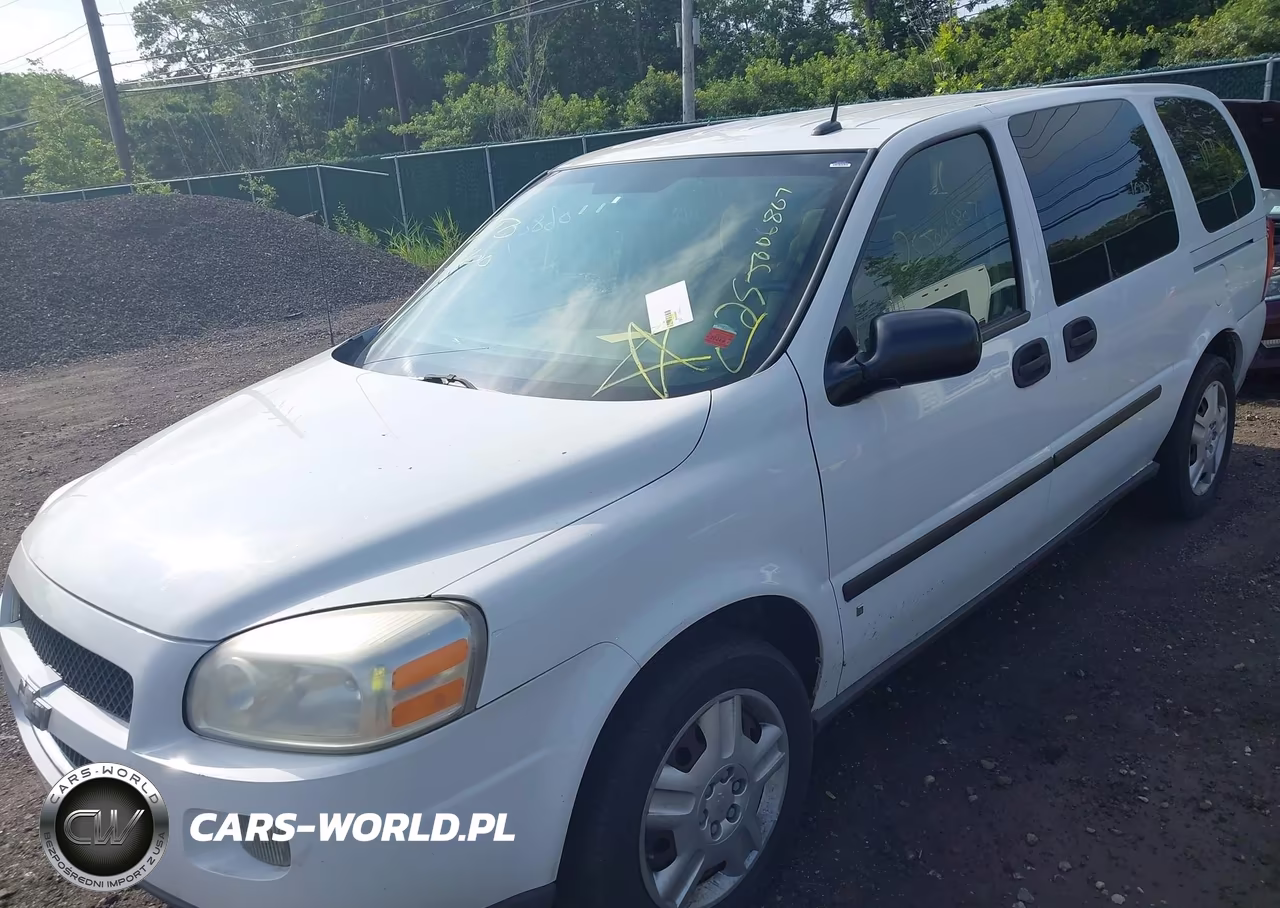 2008 Chevrolet Uplander Ls VIN:1GNDV23W78D154408 - 2