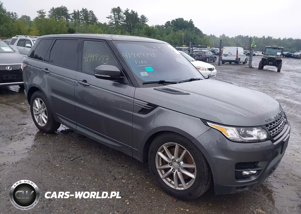 2017 Land Rover Range Rover Sport 3.0L V6 Turbocharged Diesel Se Td6