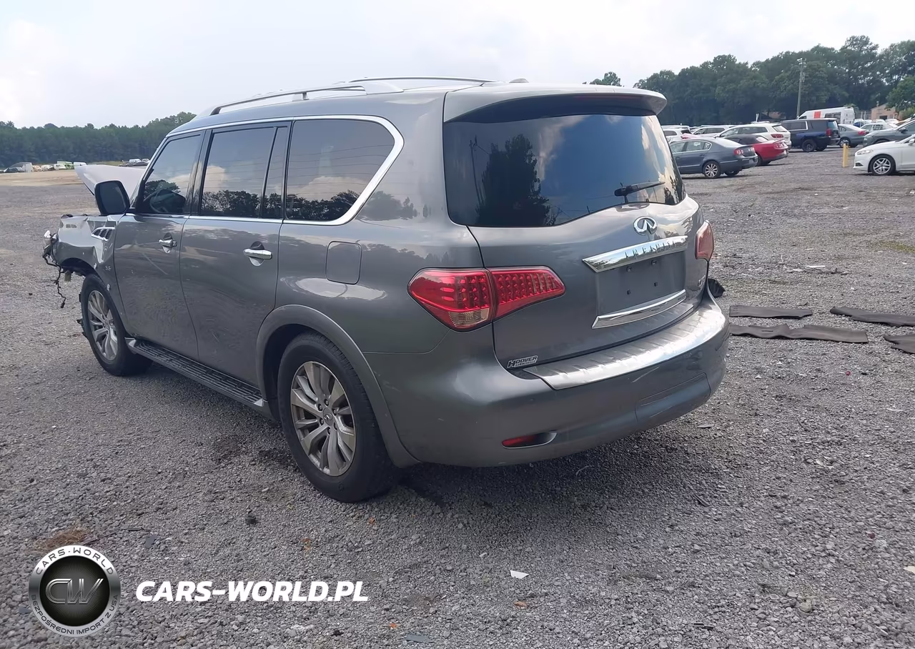 2017 Infiniti Qx80 VIN:JN8AZ2NF4H9642185 - 3