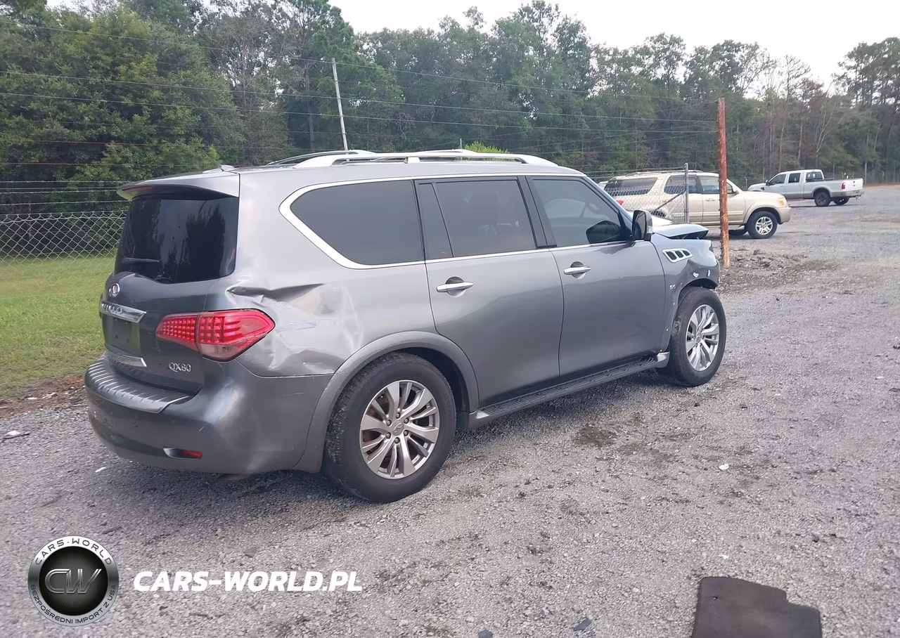 2017 Infiniti Qx80 VIN:JN8AZ2NF4H9642185 - 4