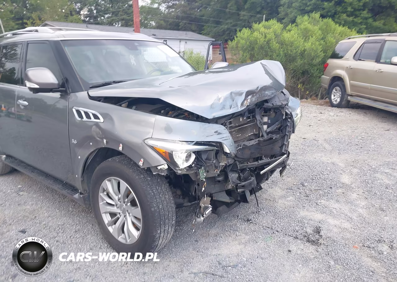 2017 Infiniti Qx80 VIN:JN8AZ2NF4H9642185 - 6
