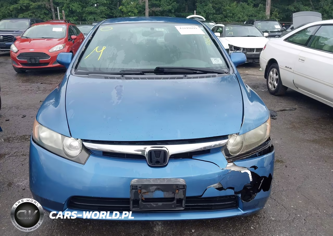 2007 Honda Civic Lx VIN:1HGFA16547L076623 - 12