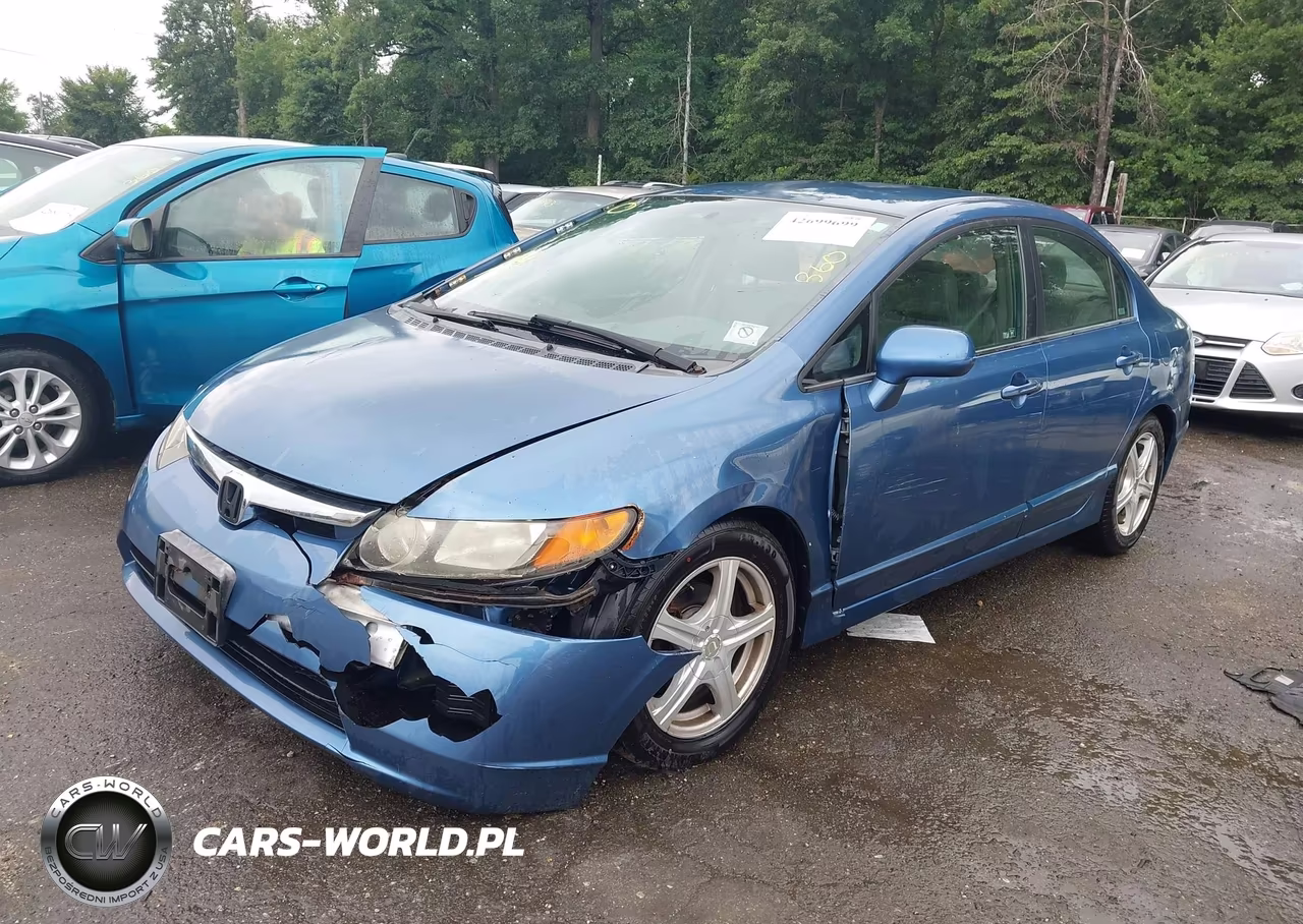 2007 Honda Civic Lx VIN:1HGFA16547L076623 - 2