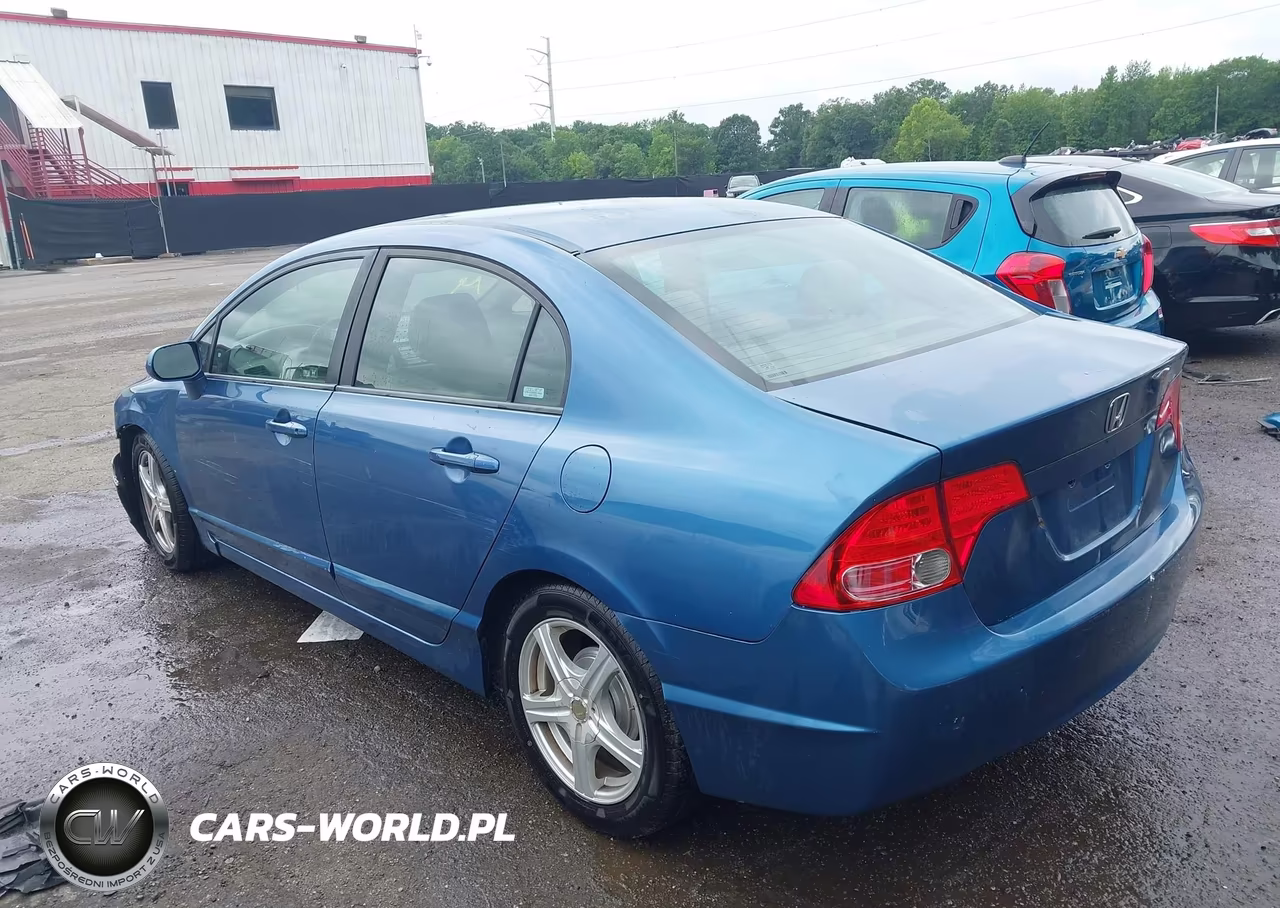 2007 Honda Civic Lx VIN:1HGFA16547L076623 - 3