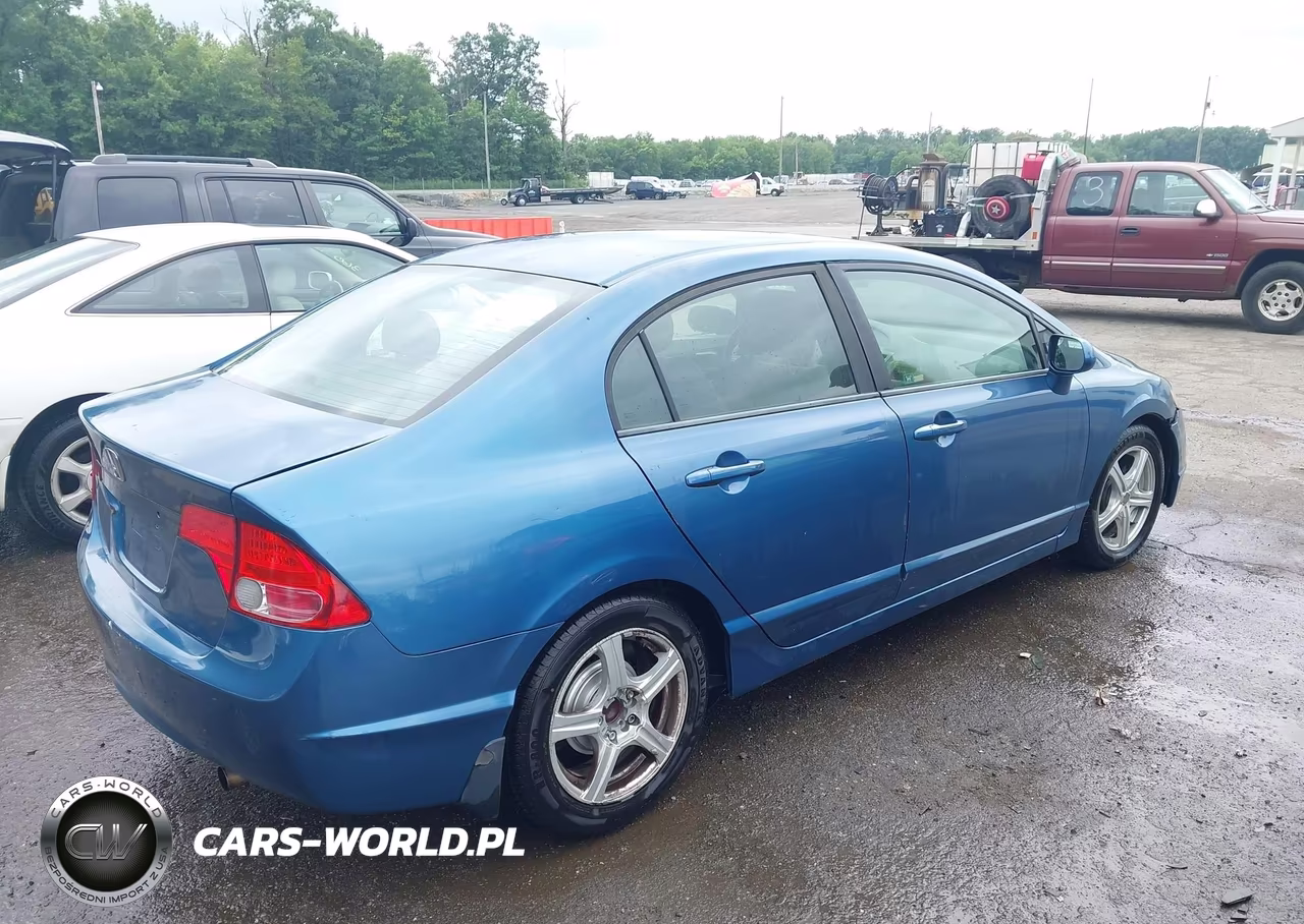 2007 Honda Civic Lx VIN:1HGFA16547L076623 - 4